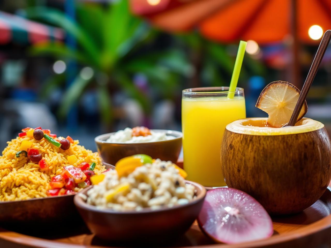 Spécialités mauriciennes servies Chez Vanessa